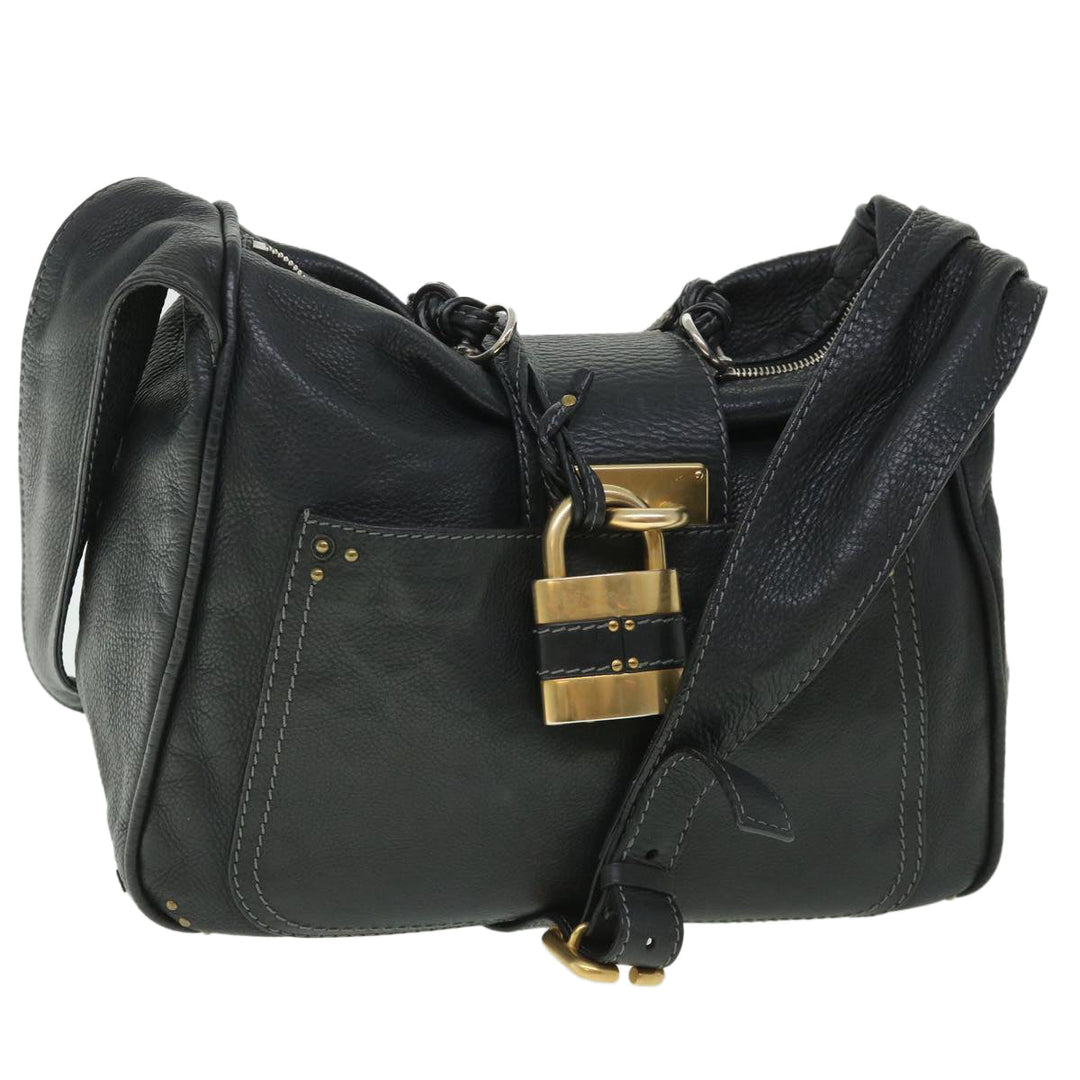 Chloe Paddington Shoulder Bag Black ki3488
