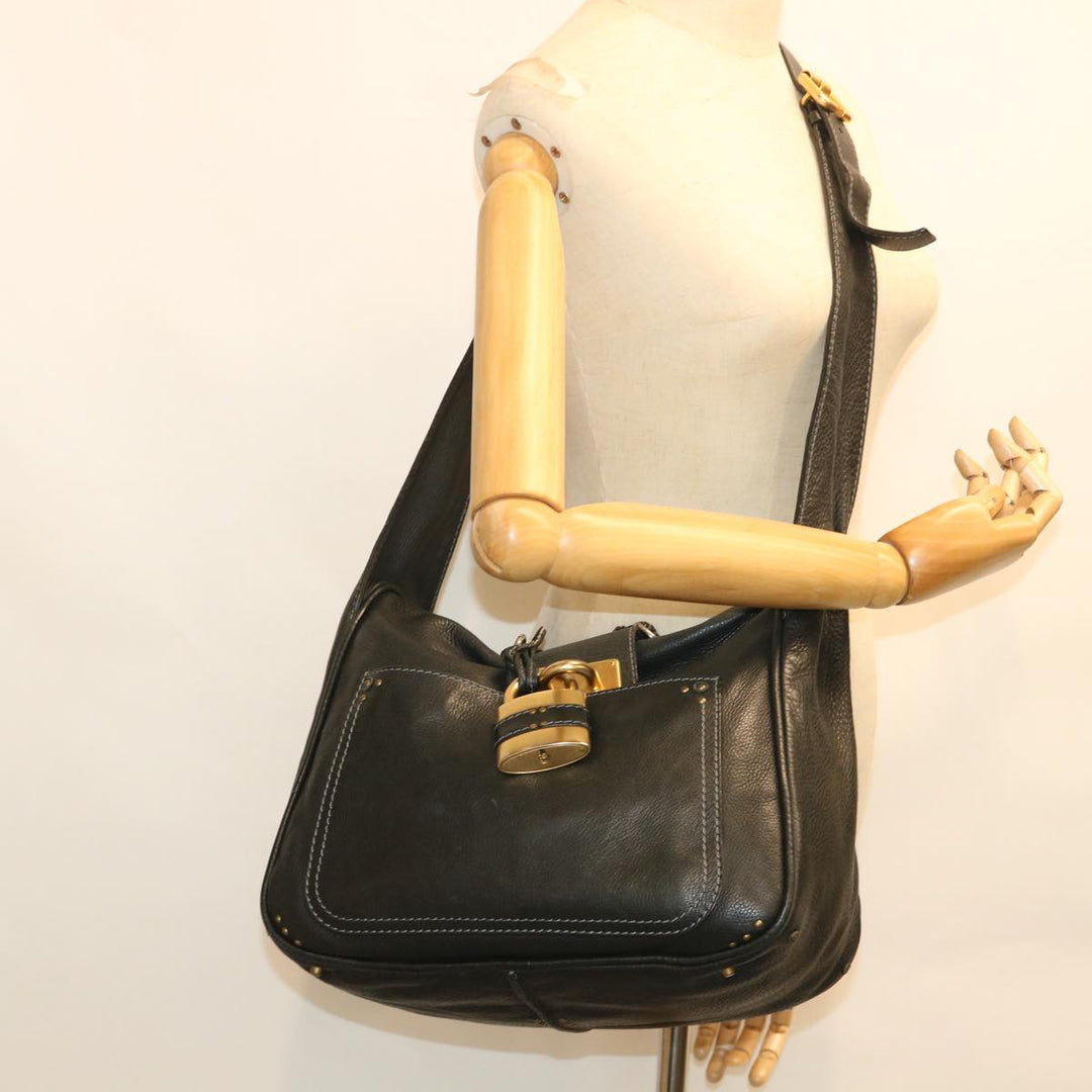 Chloe Paddington Shoulder Bag Black ki3488