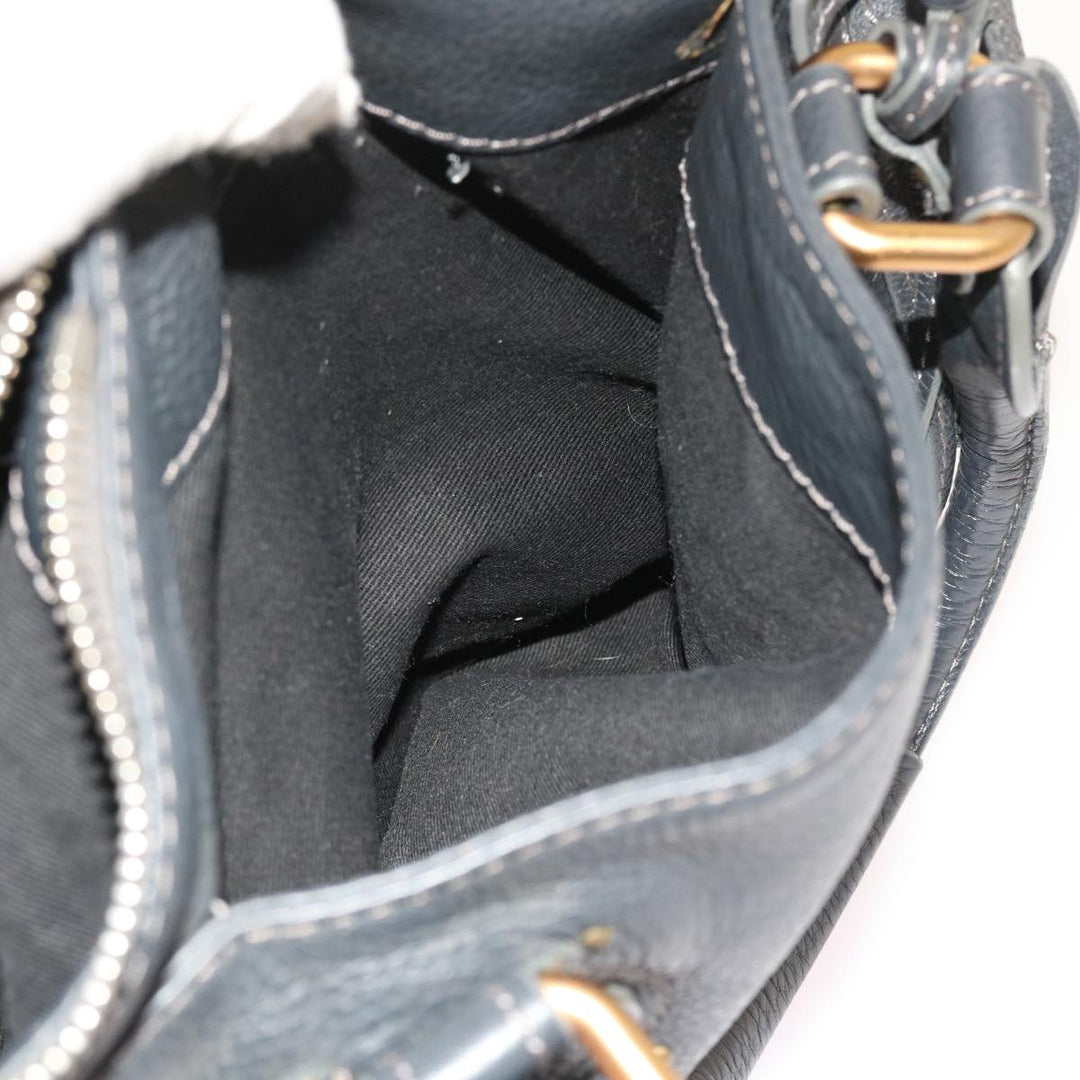 Chloe Paddington Hand Bag Leather Gray ki3538