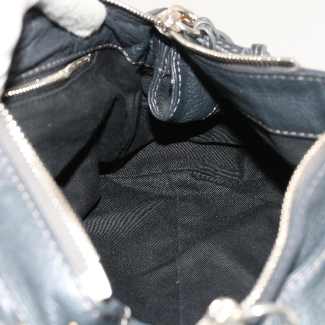 Chloe Paddington Hand Bag Leather Gray ki3538