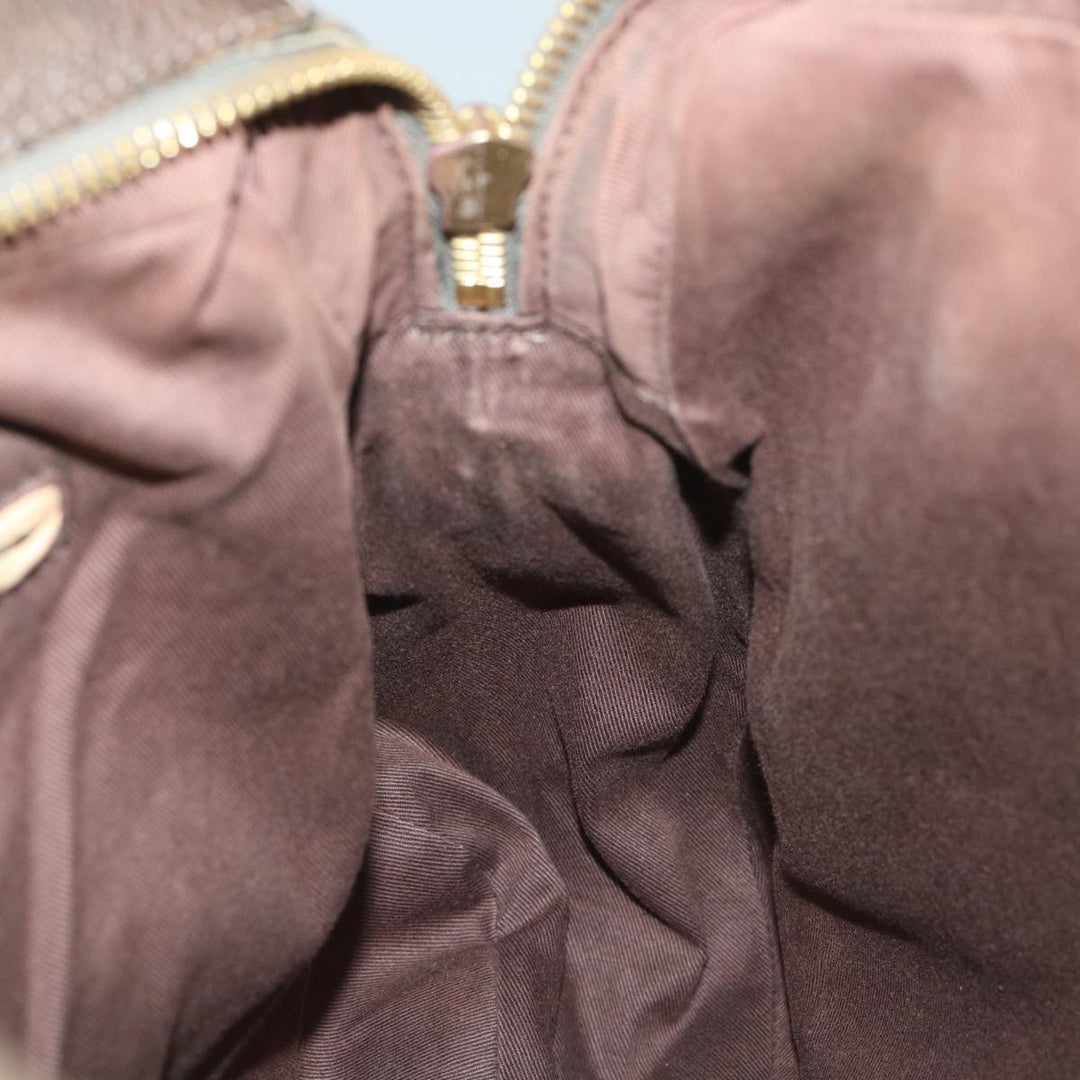 Chloe Paraty Shoulder Bag Leather 2way Brown ki3591
