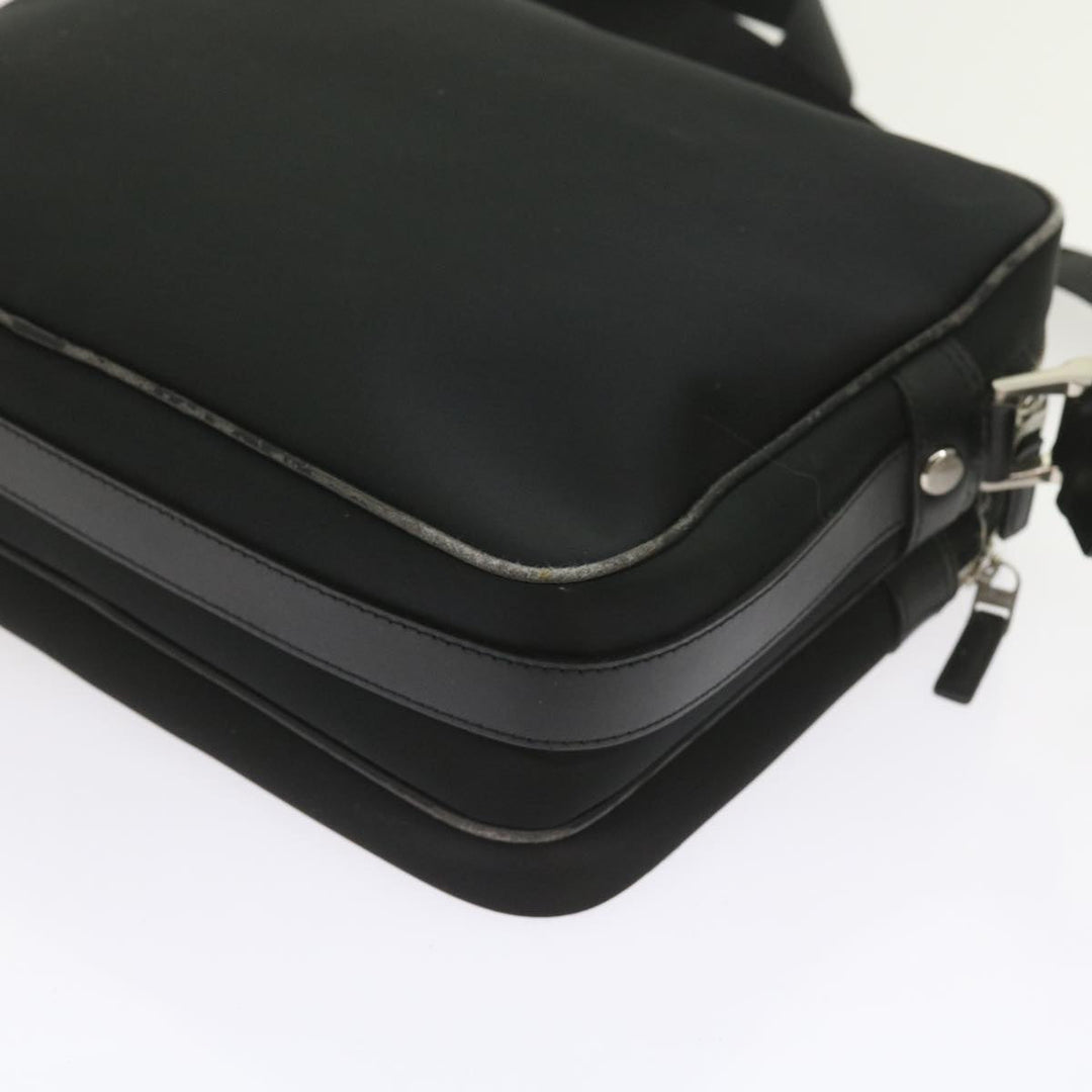 BURBERRY Shoulder Bag Nylon Black Auth ki3665