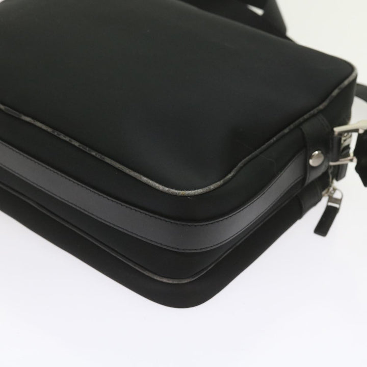 BURBERRY Shoulder Bag Nylon Black Auth ki3665