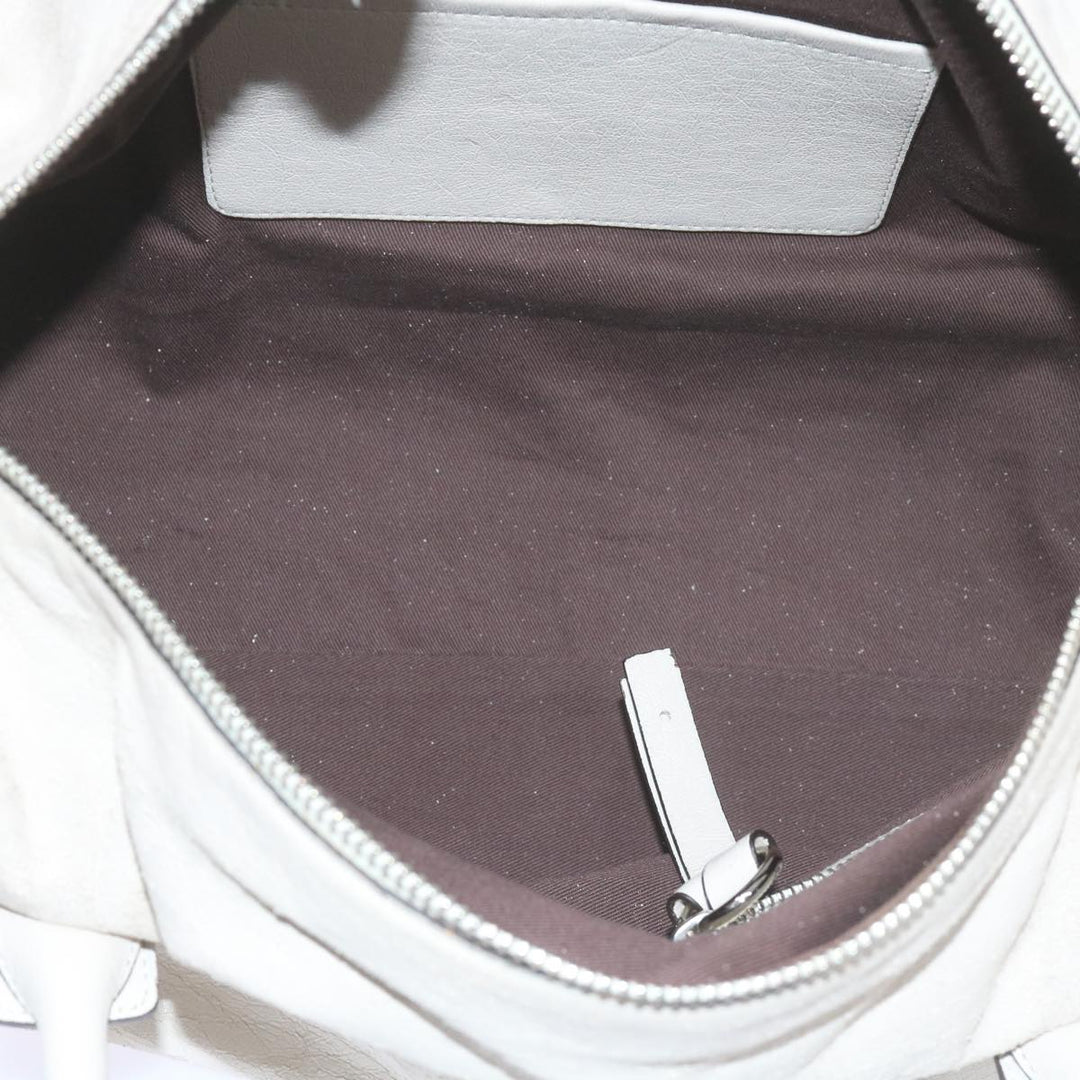Chloe Hand Bag Leather 2Set White ki3822