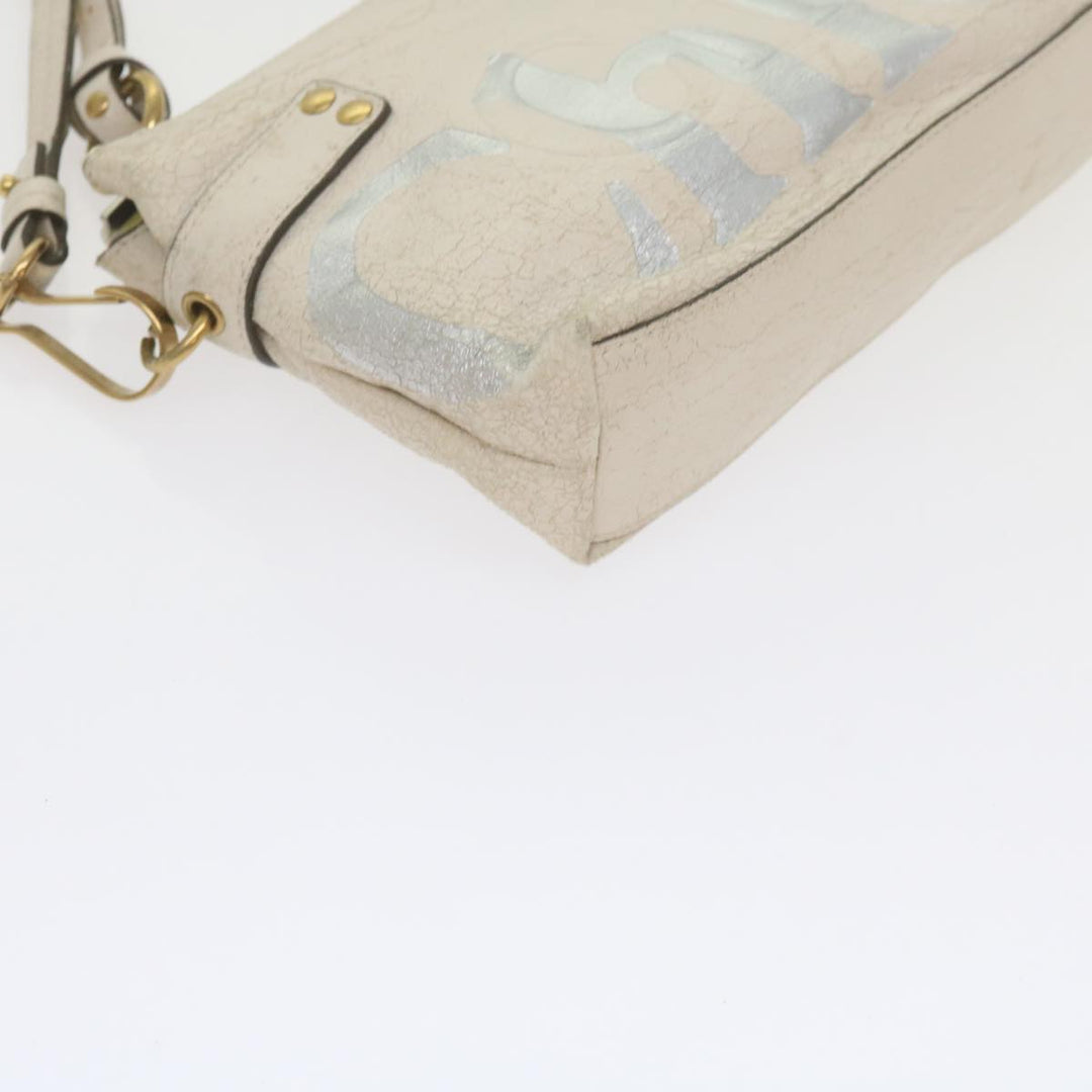 Chloe Hand Bag Leather 2Set White ki3822