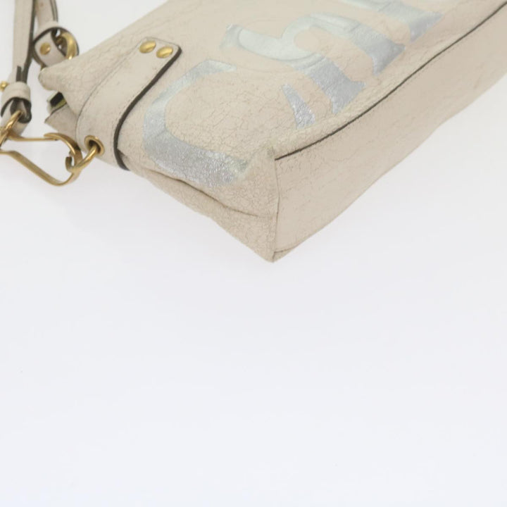 Chloe Hand Bag Leather 2Set White ki3822