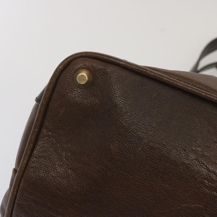 Chloe Kerala Hand Bag Leather Brown ki3920