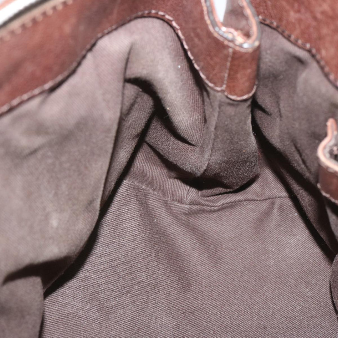 Chloe Kerala Hand Bag Leather Brown ki3920