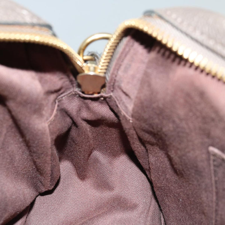Chloe Mini Paraty Hand Bag Leather 2way Brown ki4277