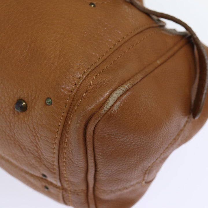 Chloe Paddington Shoulder Bag Leather Brown ki4344