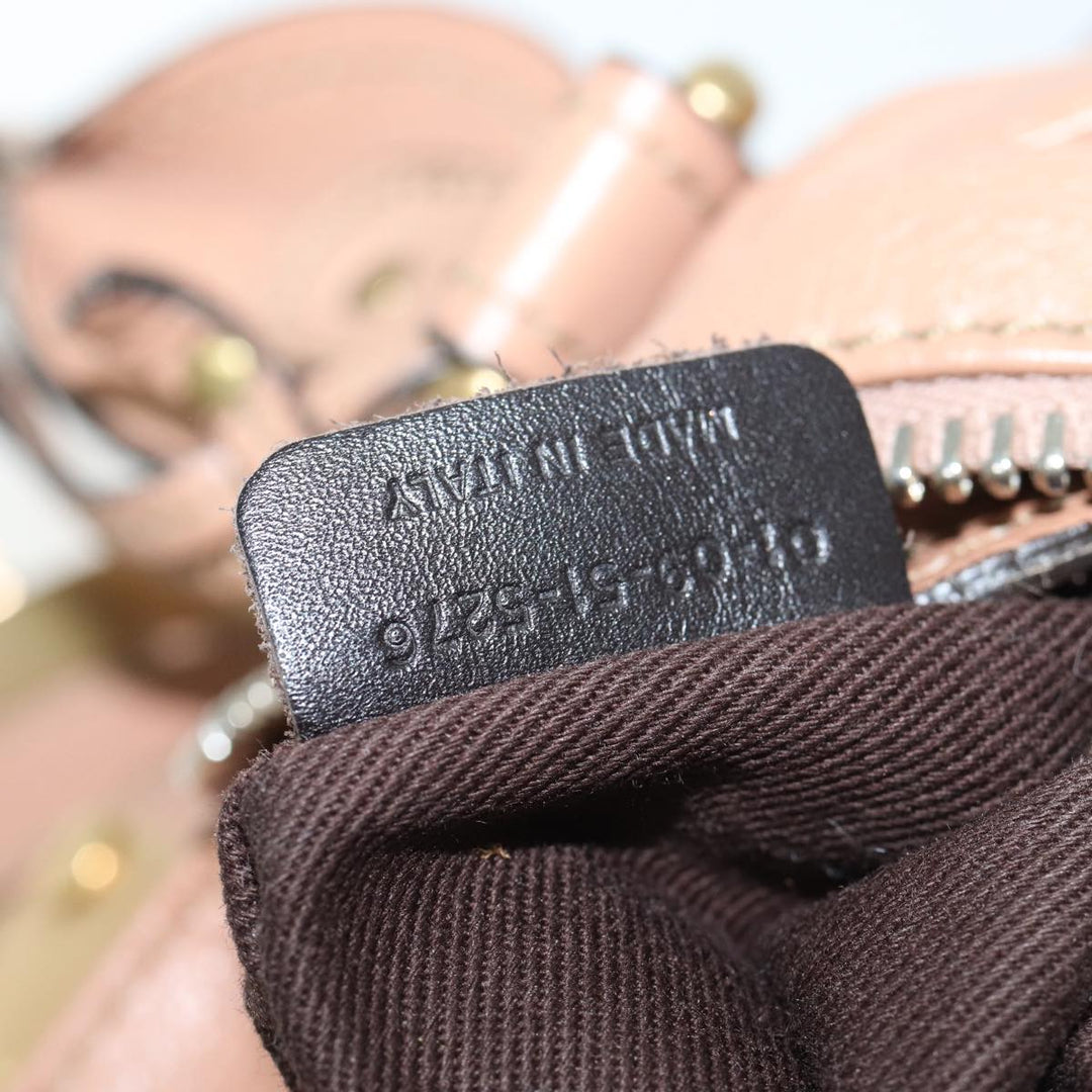 Chloe Paddington Hand Bag Leather Beige ki4345