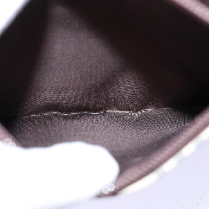 Burberry Nova Check Shoulder Bag Canvas Beige Brown Auth ki4418