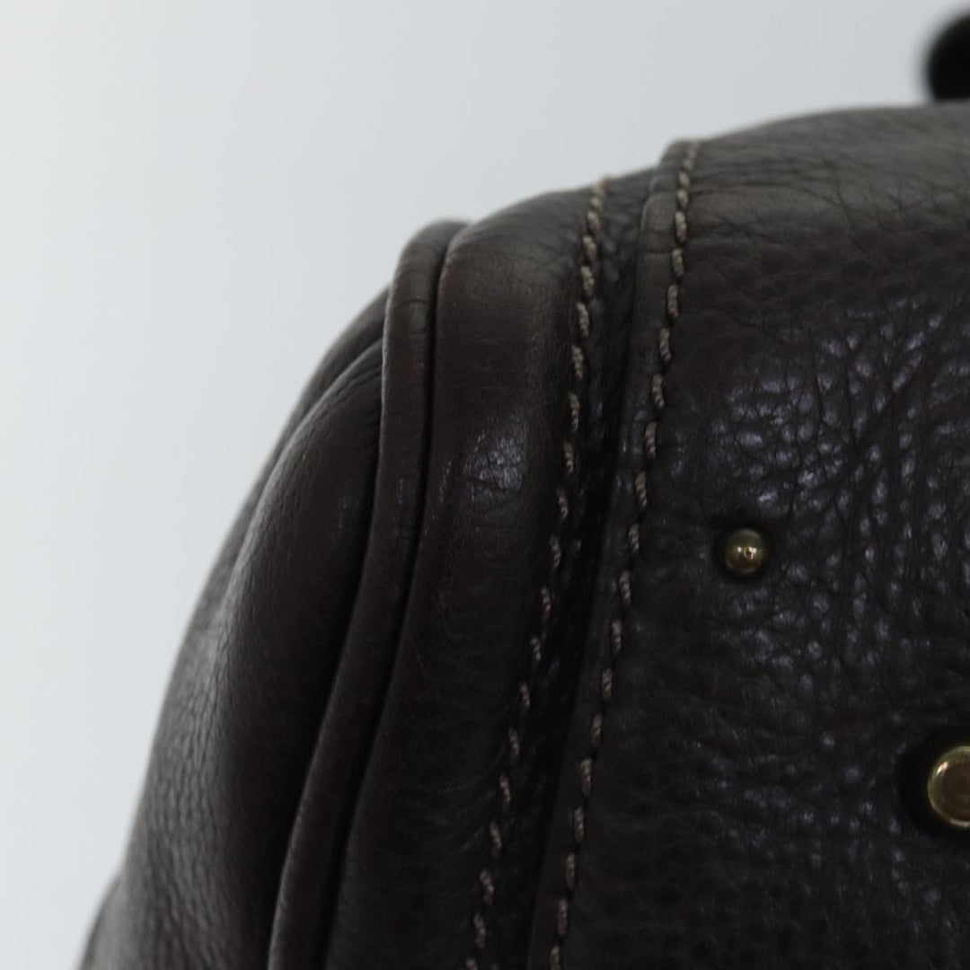 Chloe Paddington Hand Bag Leather Brown ki4544