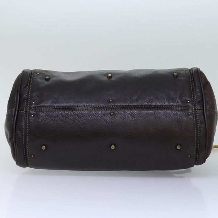 Chloe Paddington Hand Bag Leather Brown ki4544