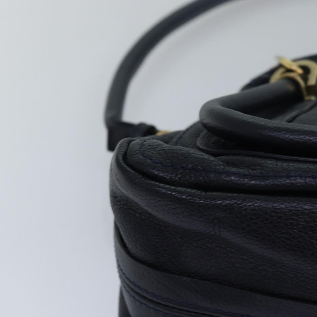 Chloe Mini Paraty Hand Bag Leather 2way Black 02 15 50 65 ki4561