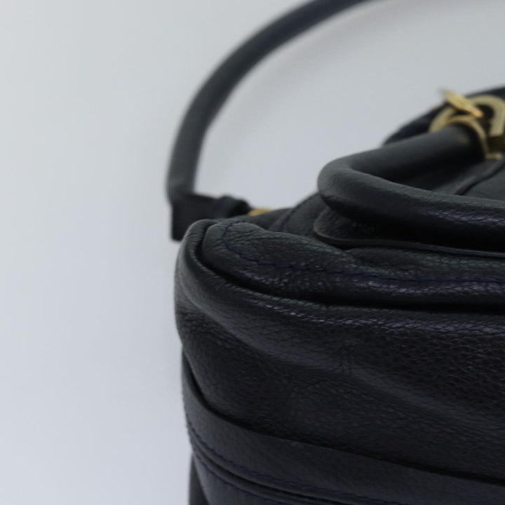 Chloe Mini Paraty Hand Bag Leather 2way Black 02 15 50 65 ki4561