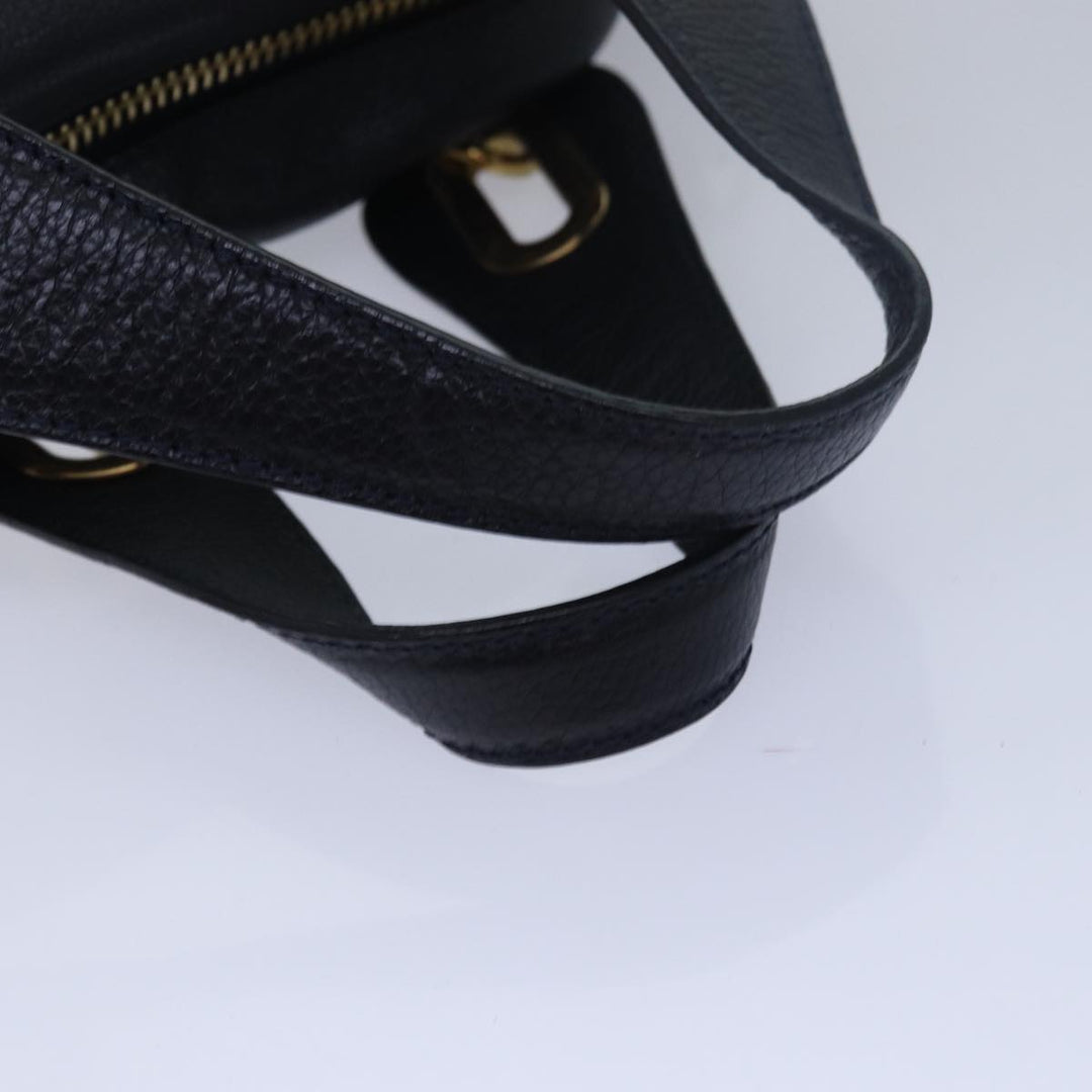 Chloe Mini Paraty Hand Bag Leather 2way Black 02 15 50 65 ki4561