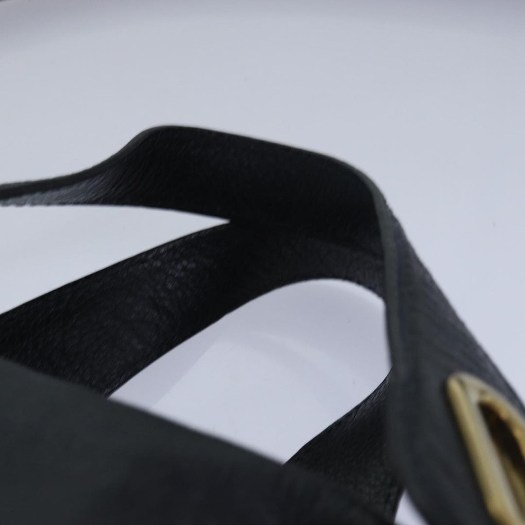 Chloe Mini Paraty Hand Bag Leather 2way Black 02 15 50 65 ki4561