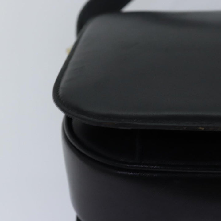 Celine Horse Carriage Shoulder Bag Leather Black  ki4569