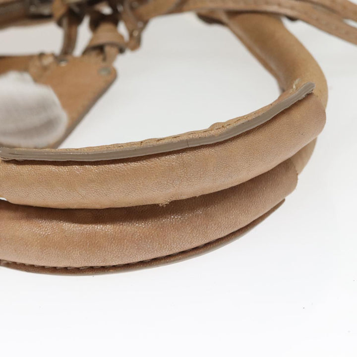 Chloe Paddington Hand Bag Leather 2way Beige ki5127