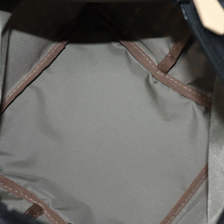 Top Quality Burberry Nova Check Blue Label Hand Bag Nylon Blue Auth kk236