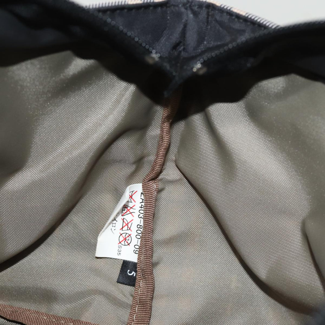Top Quality Burberry Nova Check Blue Label Hand Bag Nylon Blue Auth kk236