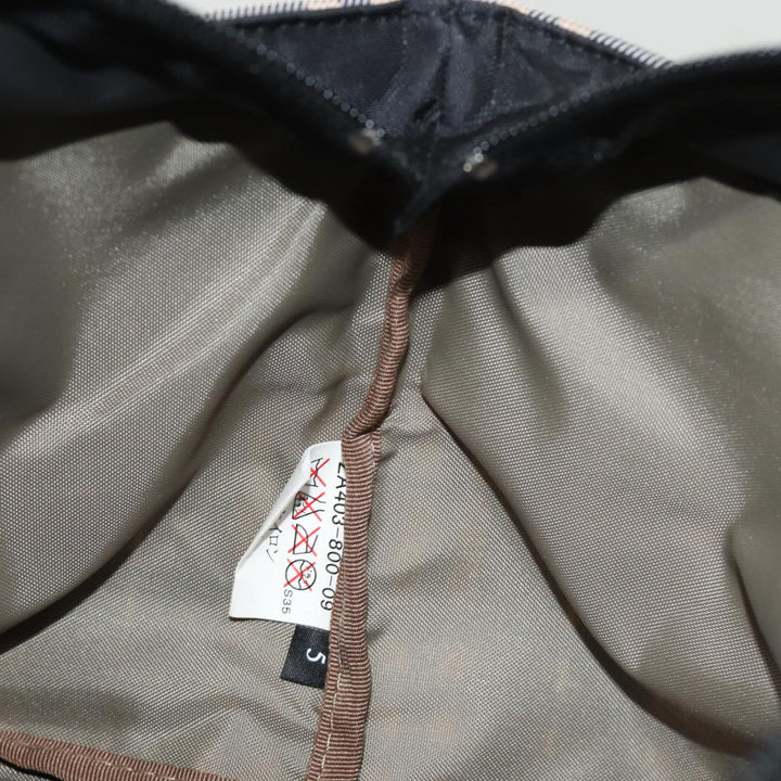 Top Quality Burberry Nova Check Blue Label Hand Bag Nylon Blue Auth kk236