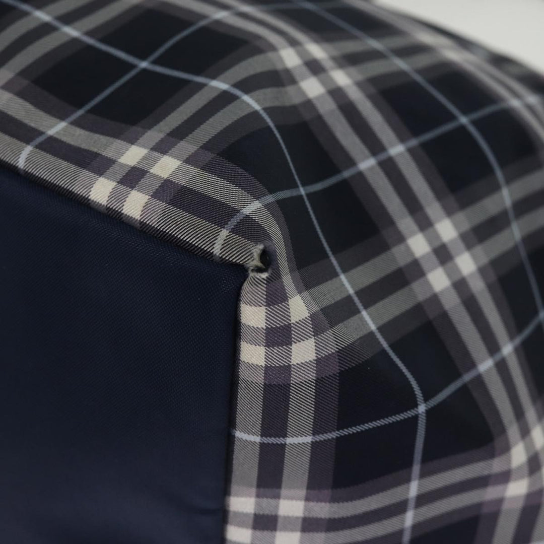 BurberrySs Blue Label Nova Check Tote Bag Nylon Navy Auth kk240