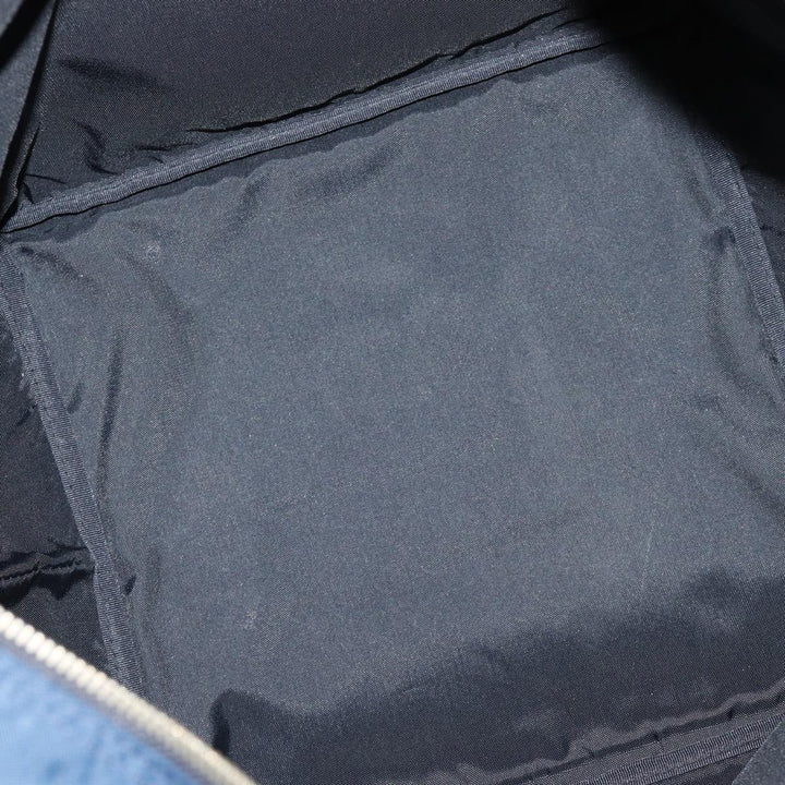 BurberrySs Blue Label Nova Check Tote Bag Nylon Navy Auth kk240