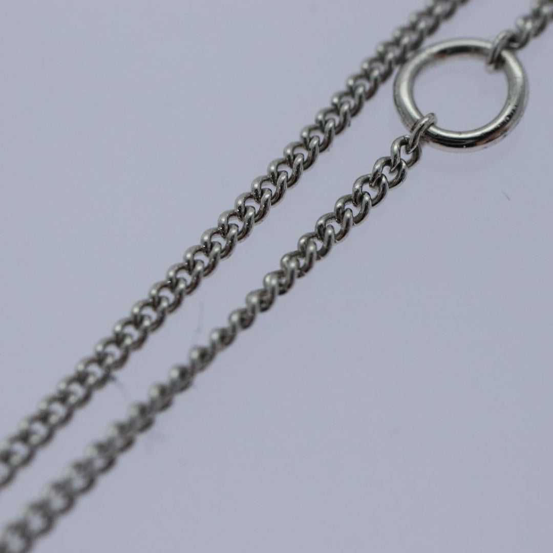 CHRISTIAN Top quality Dior Bracelet metal Silver Auth kk327