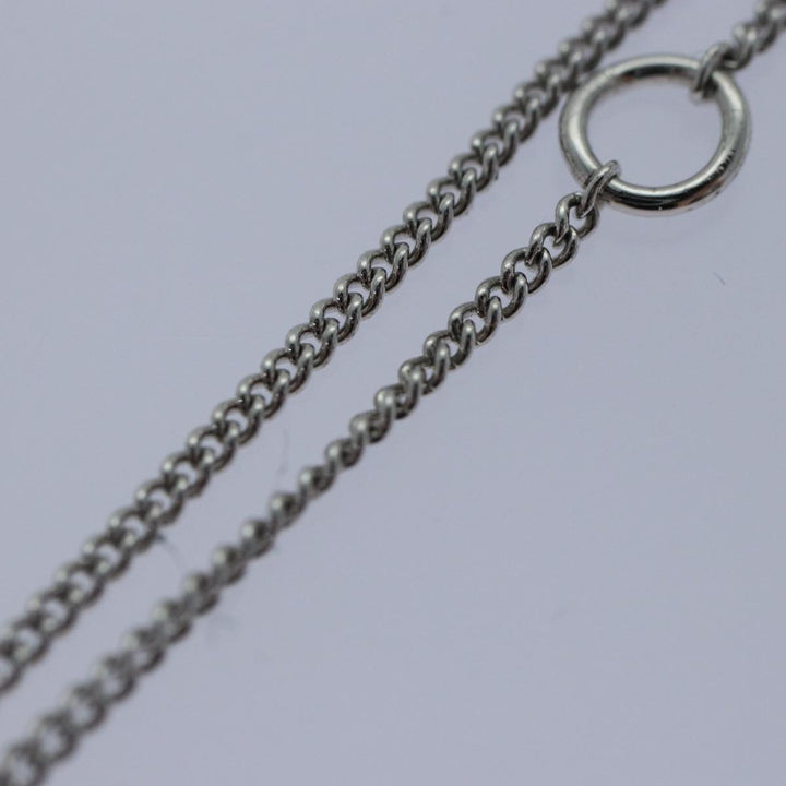 CHRISTIAN Top quality Dior Bracelet metal Silver Auth kk327