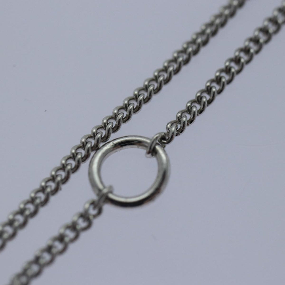 CHRISTIAN Top quality Dior Bracelet metal Silver Auth kk327