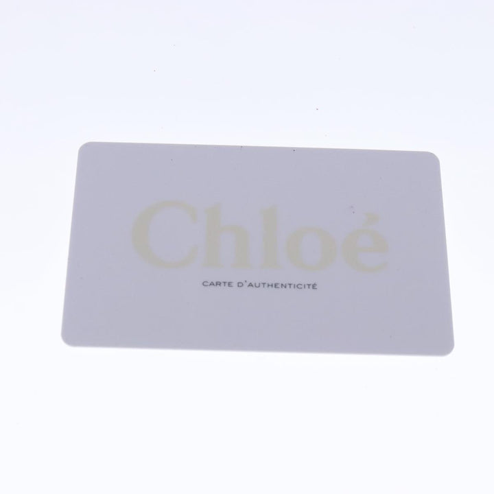 Chloe Key Case Wallet Leather Red Gold kk359