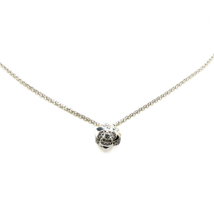 Top Quality Chanel Camellia Diamond Necklace K18WG