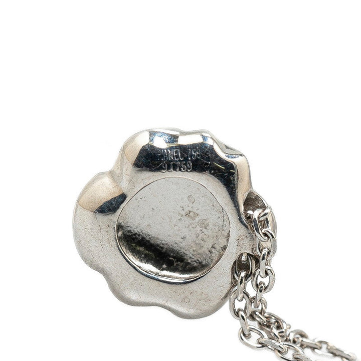 Top Quality Chanel Camellia Diamond Necklace K18WG