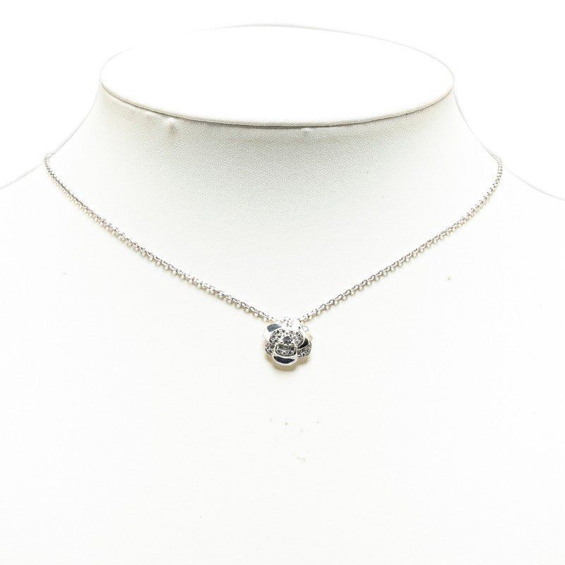 Top Quality Chanel Camellia Diamond Necklace K18WG