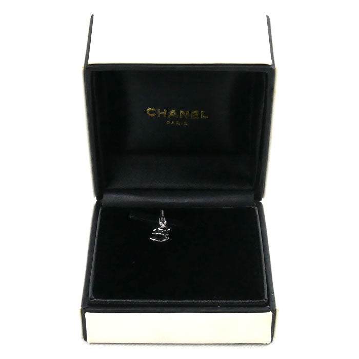 Top Quality Chanel K18WG White Gold No.5 Charm Pendant