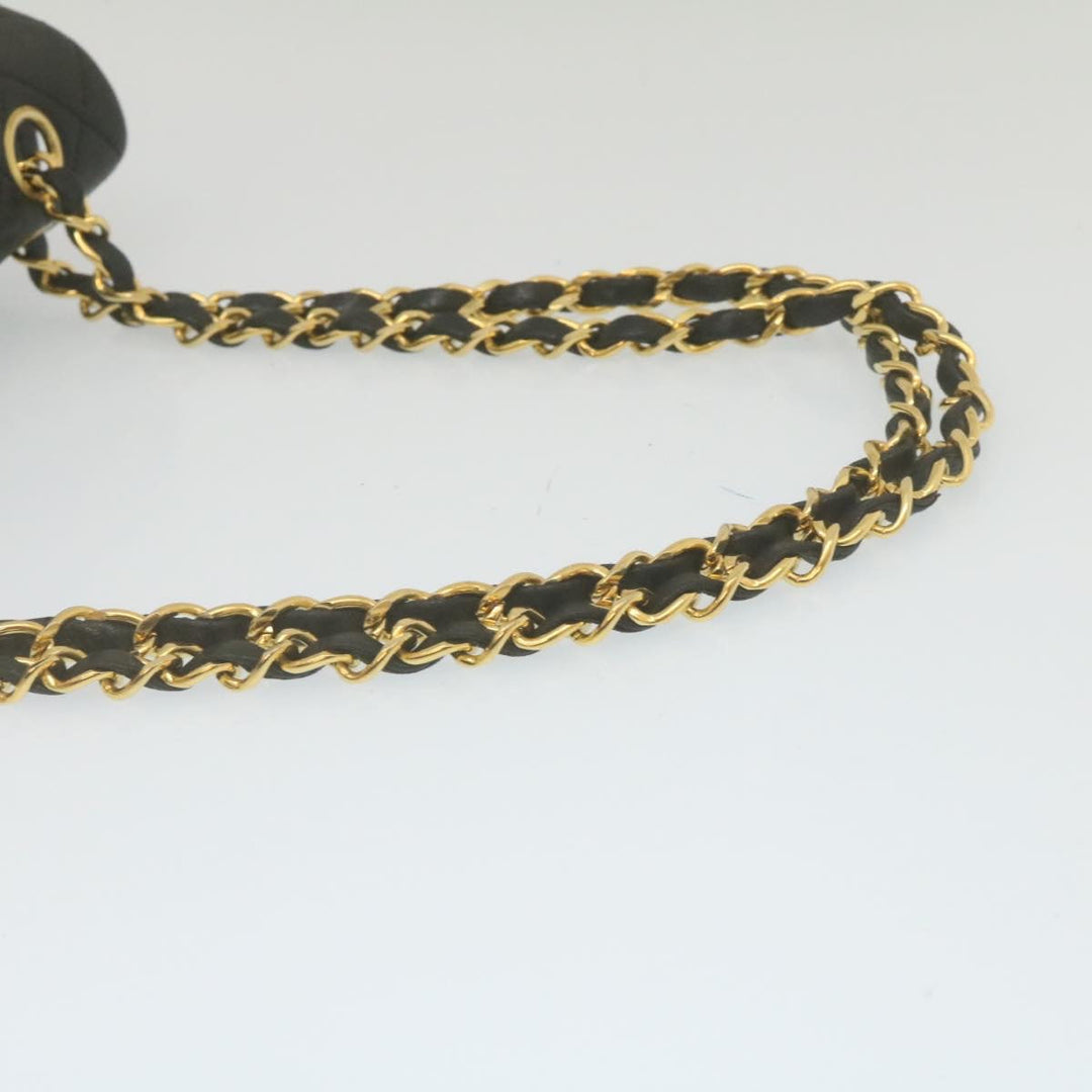 Top Quality Chanel Classic Matelasse 23 Chain New Shoulder Bag Lamb Skin Black Auth 67486A