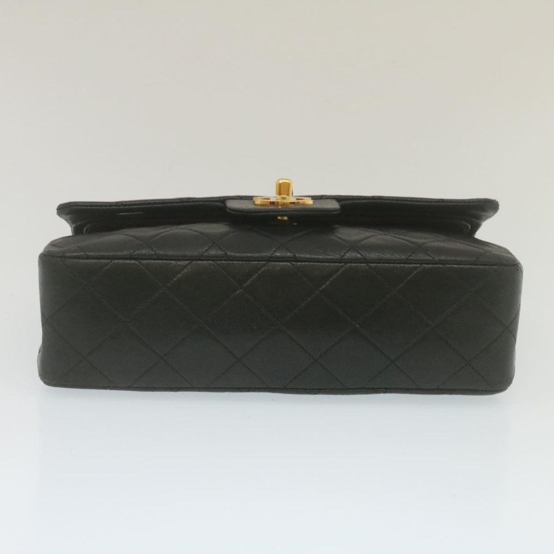 Top Quality Chanel Classic Matelasse 23 Chain New Shoulder Bag Lamb Skin Black Auth 67486A