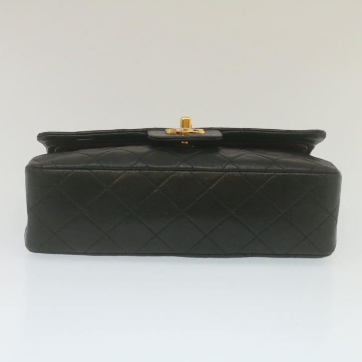 Top Quality Chanel Classic Matelasse 23 Chain New Shoulder Bag Lamb Skin Black Auth 67486A