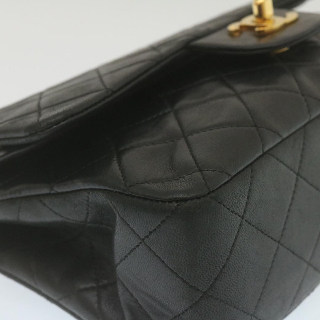 Top Quality Chanel Classic Matelasse 23 Chain New Shoulder Bag Lamb Skin Black Auth 67486A