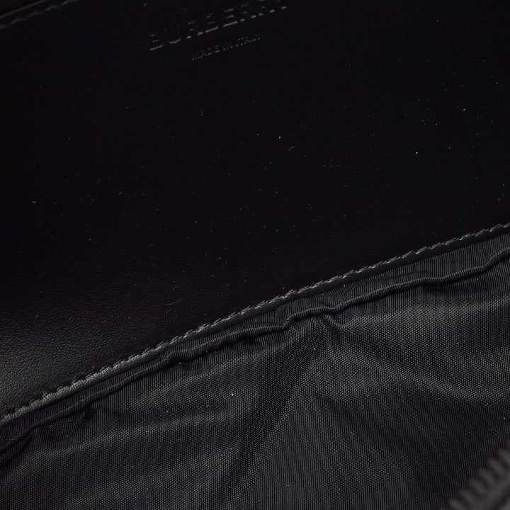 Burberry Black Quilted Nylon Sonny Belt Bag