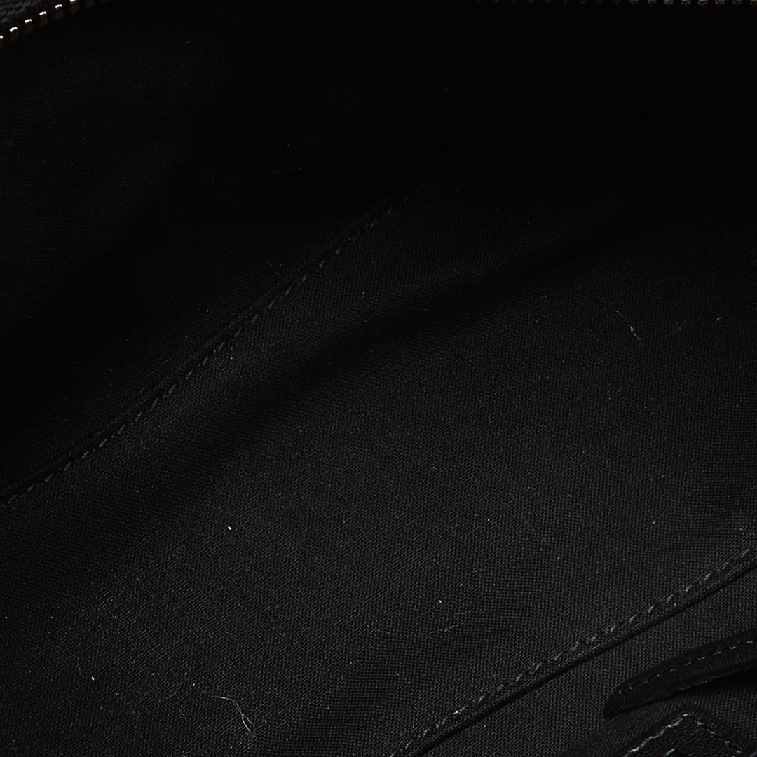 Top Quality Balenciaga Black BB Monogram Canvas XS Neo Cagole Bag