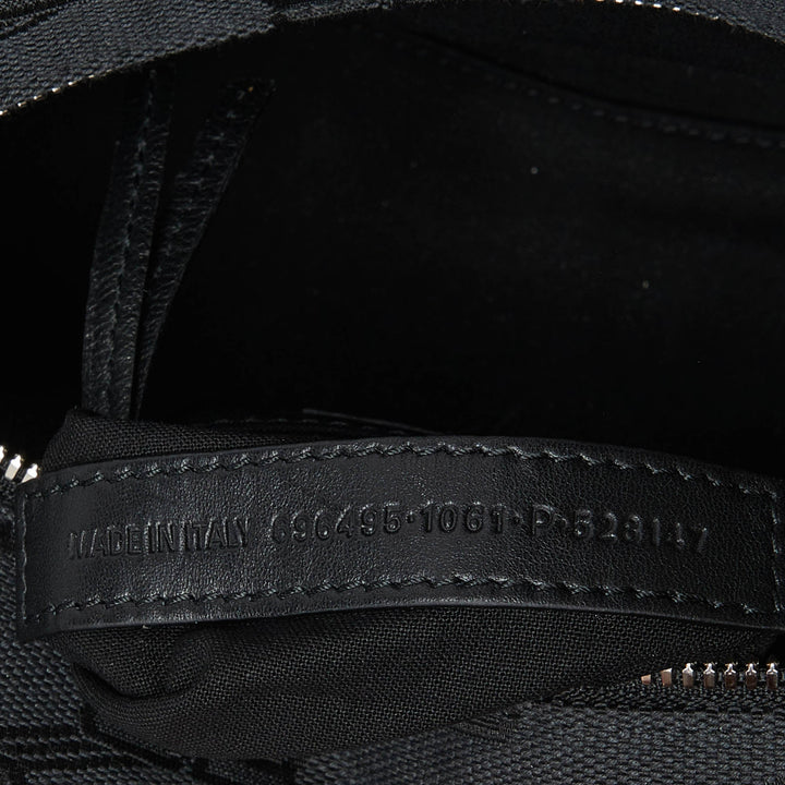 Top Quality Balenciaga Black BB Monogram Canvas XS Neo Cagole Bag