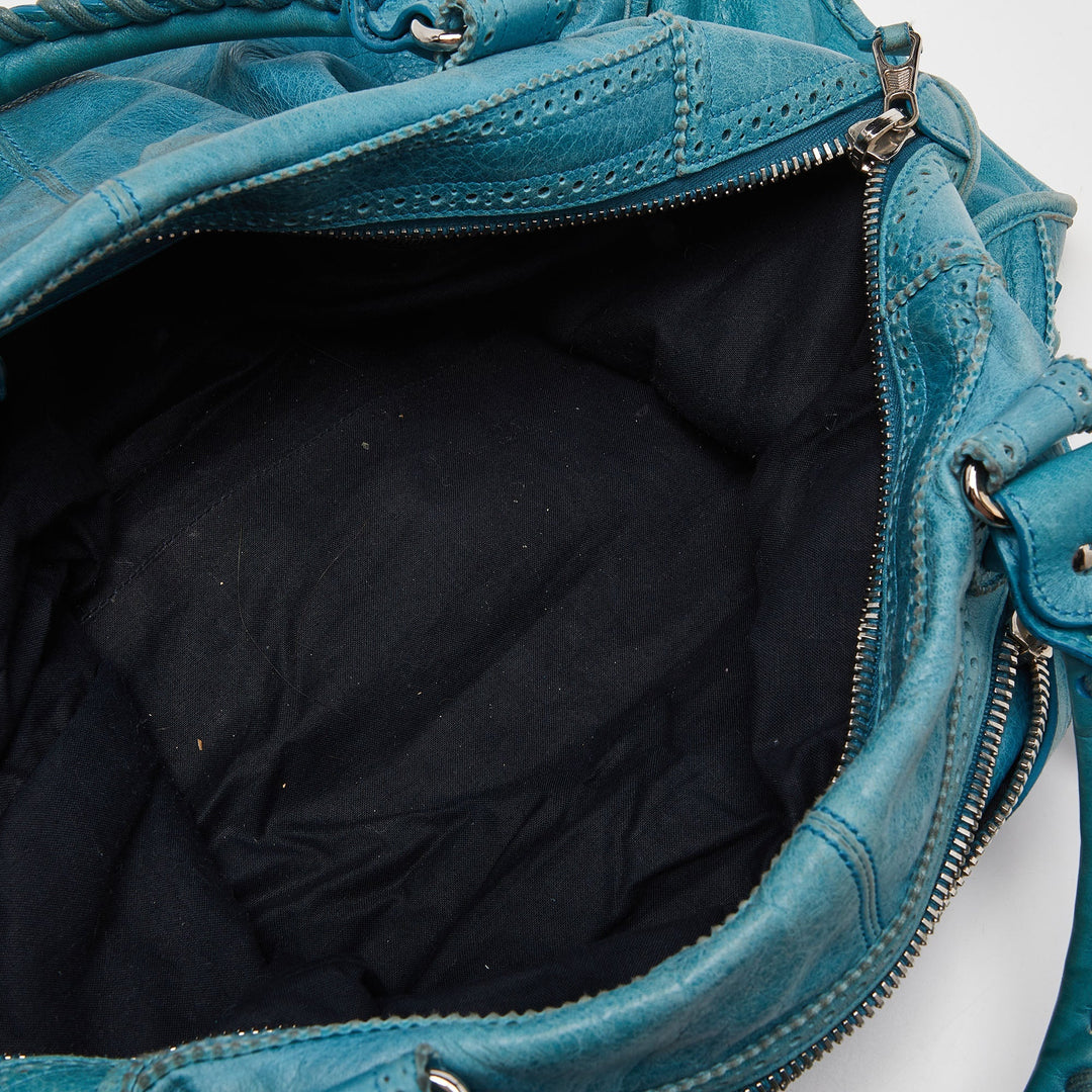 Top Quality Balenciaga Cyclade Leather Brogues Work Tote