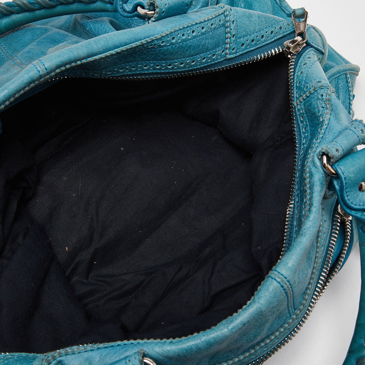 Top Quality Balenciaga Cyclade Leather Brogues Work Tote