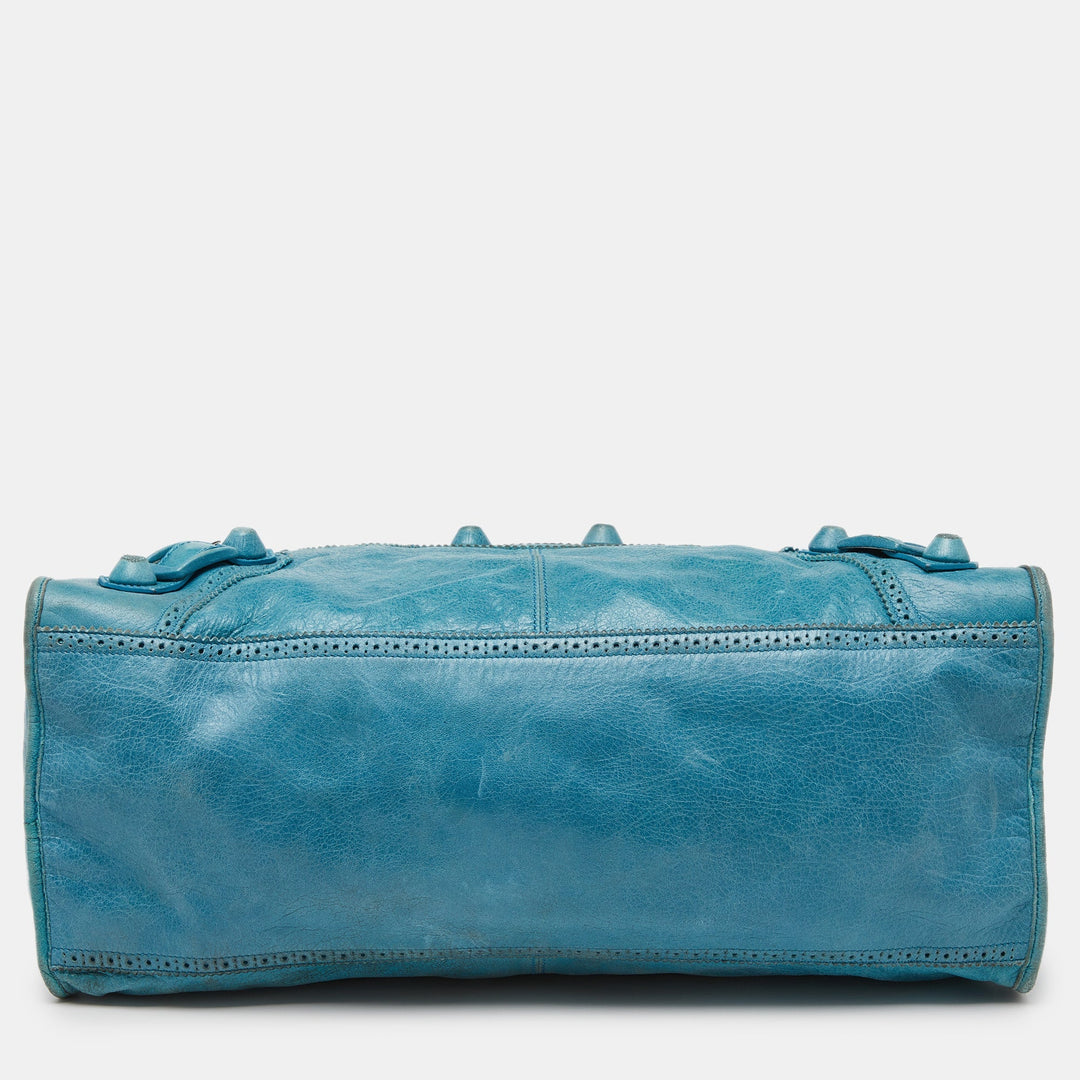Top Quality Balenciaga Cyclade Leather Brogues Work Tote