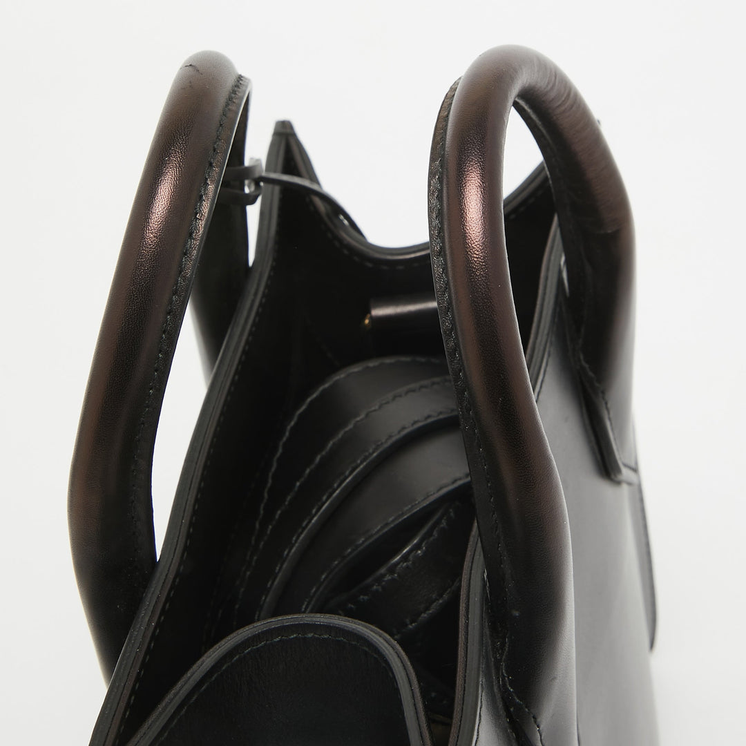 Top Quality Balenciaga Black Leather Mini All Afternoon Tote