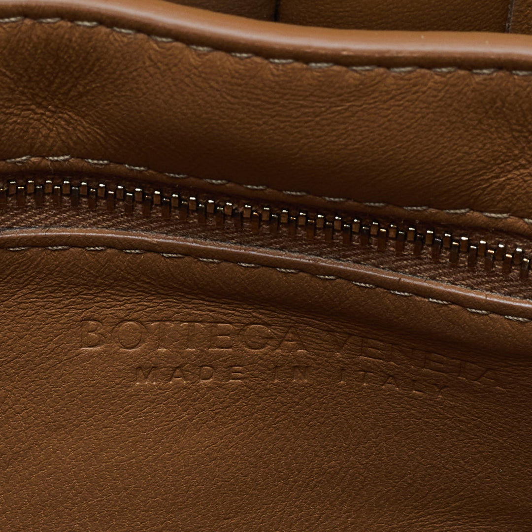 Bottega veneta Caramel Padded Leather Cassette Chain Bag