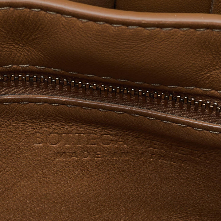 Bottega veneta Caramel Padded Leather Cassette Chain Bag